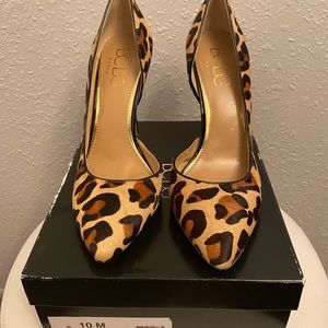 BCBG leopard high heels size 10